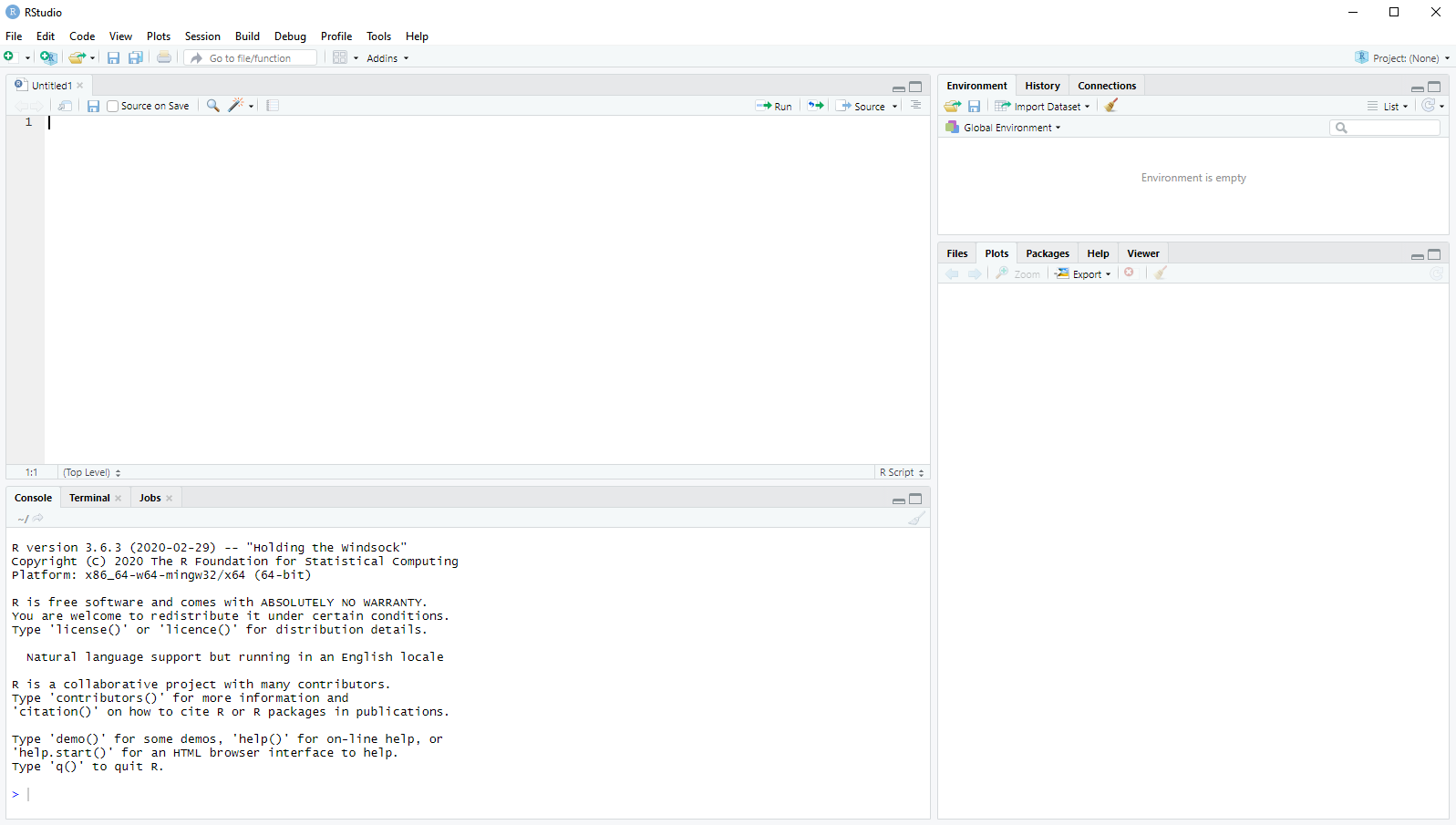 Crear nuevo script